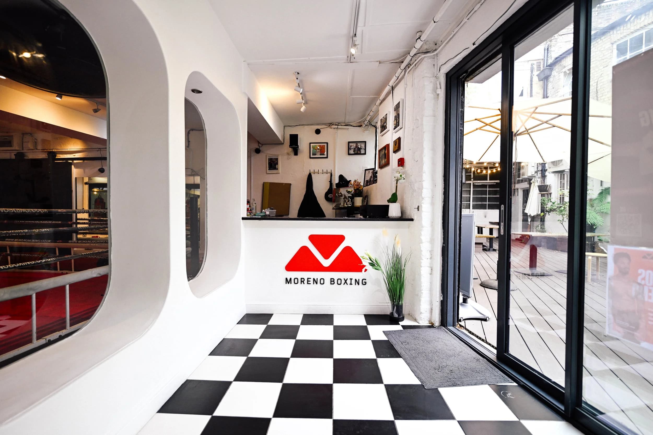 Moreno Boxing reception area