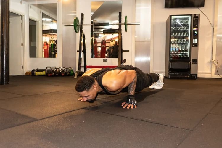 Personal training conditioning work at Moreno Boxing