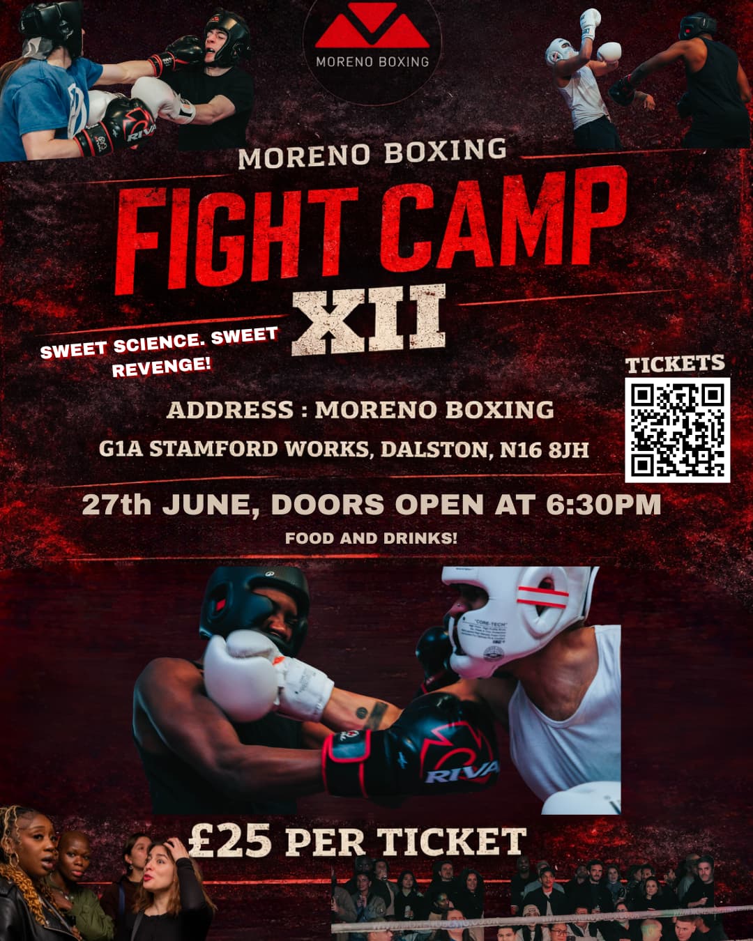 Fight Camp XII event poster