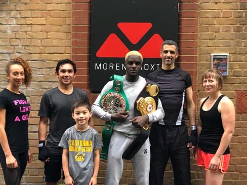 Carlos Moreno boxing event photo